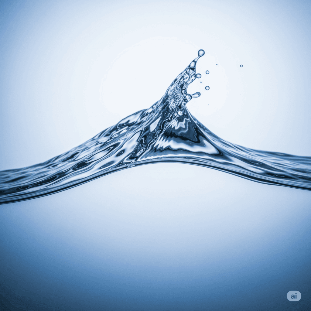 Bidestilliertes Wasser für die Herstellung von reinem kolloidalem Silber