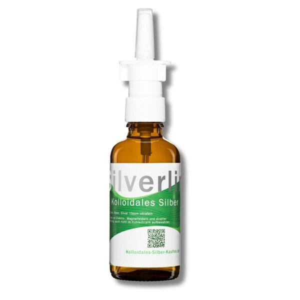 Nasensprayflasche Kolloidales Silber 50 ml mit Sprühkopf