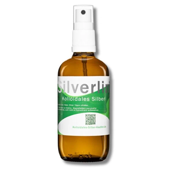 Sprühflasche mit kolloidalem Silber (100 ml, 10 ppm)